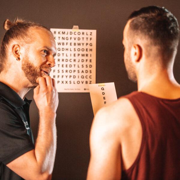 Stärken der Blickstabilität durch angepasstes und individuelles Training